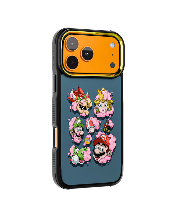 iPhone 17 Pro Max DECONSTRUCTED SUPER M CHUNKS by Dhani Barragán Artist Artwork Protective Phone Case Limited Edition Collab Cover