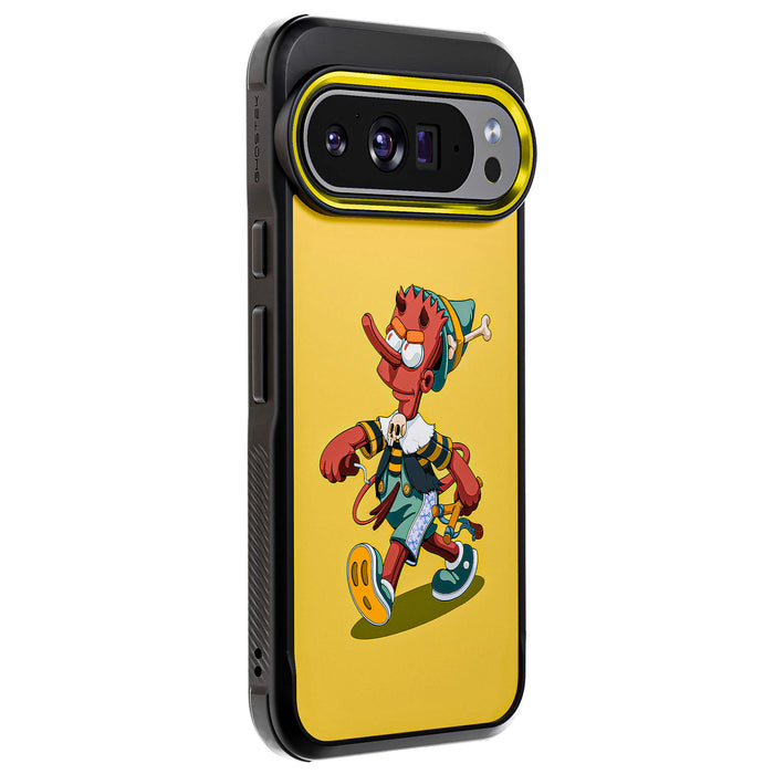 Pixel 10 Pro XL BAROCCHIO DEVIL by Dhani Barragán Artist Artwork Protective Phone Case Limited Edition Collab Cover