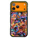 iPhone 17 Pro Max Case Spiderman vs Superman Spraypaint Collab Artwork Phone Cover MagSafe Doped Out M Artist