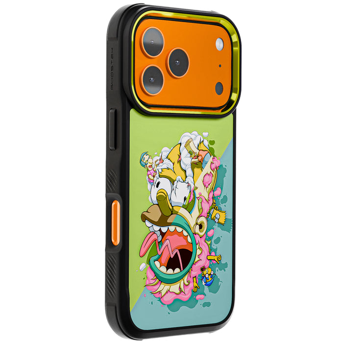 iPhone 17 Pro DECONSTRUCTED YINYÁNG by Dhani Barragán Artist Artwork Protective Phone Case Limited Edition Collab Cover