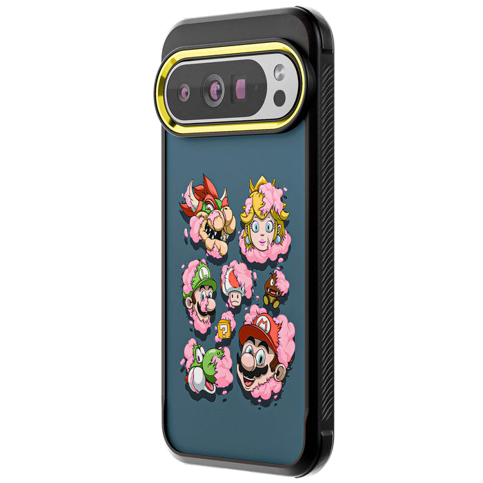 Pixel 10 Pro XL DECONSTRUCTED SUPER M CHUNKS by Dhani Barragán Artist Artwork Protective Phone Case Limited Edition Collab Cover