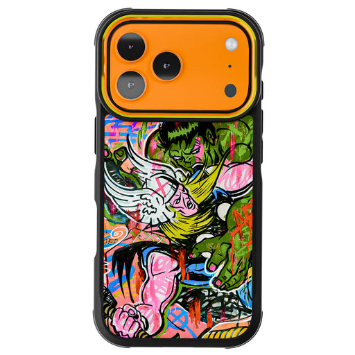 Thor vs Hulk - Spraypaint Art <br>by Doped Out M — Limited Edition COVERT