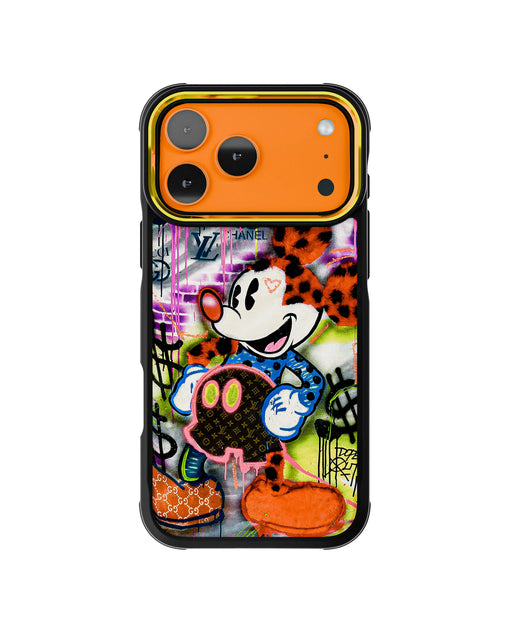iPhone 17 Pro Max Mickey Mouse Plush Fashion Case