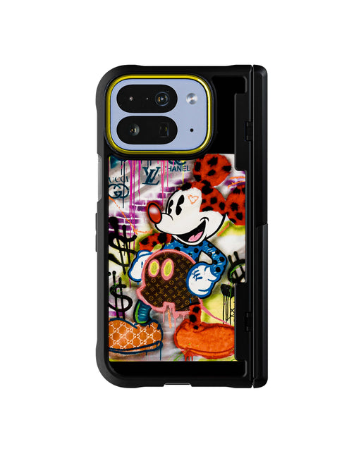 Pixel 10 Pro Fold Mickey Mouse Plush Fashion Case