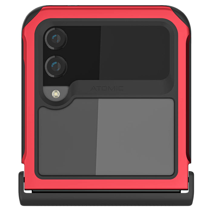 Samsung Z Flip 4 Case Red Metal