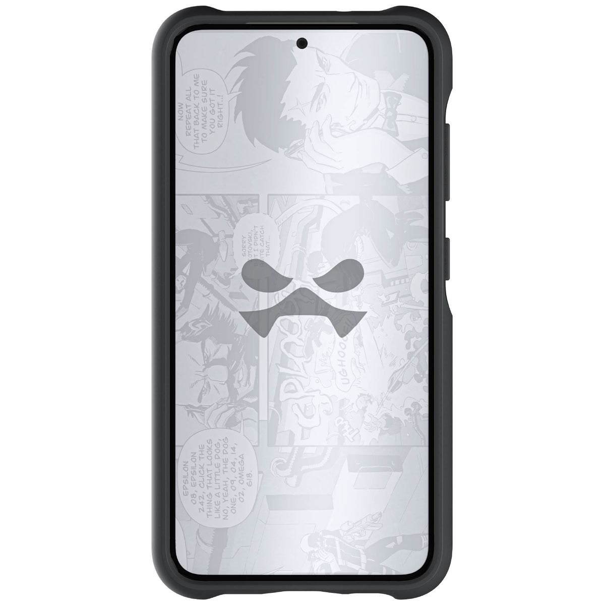Samsung S23 Black Case Clear