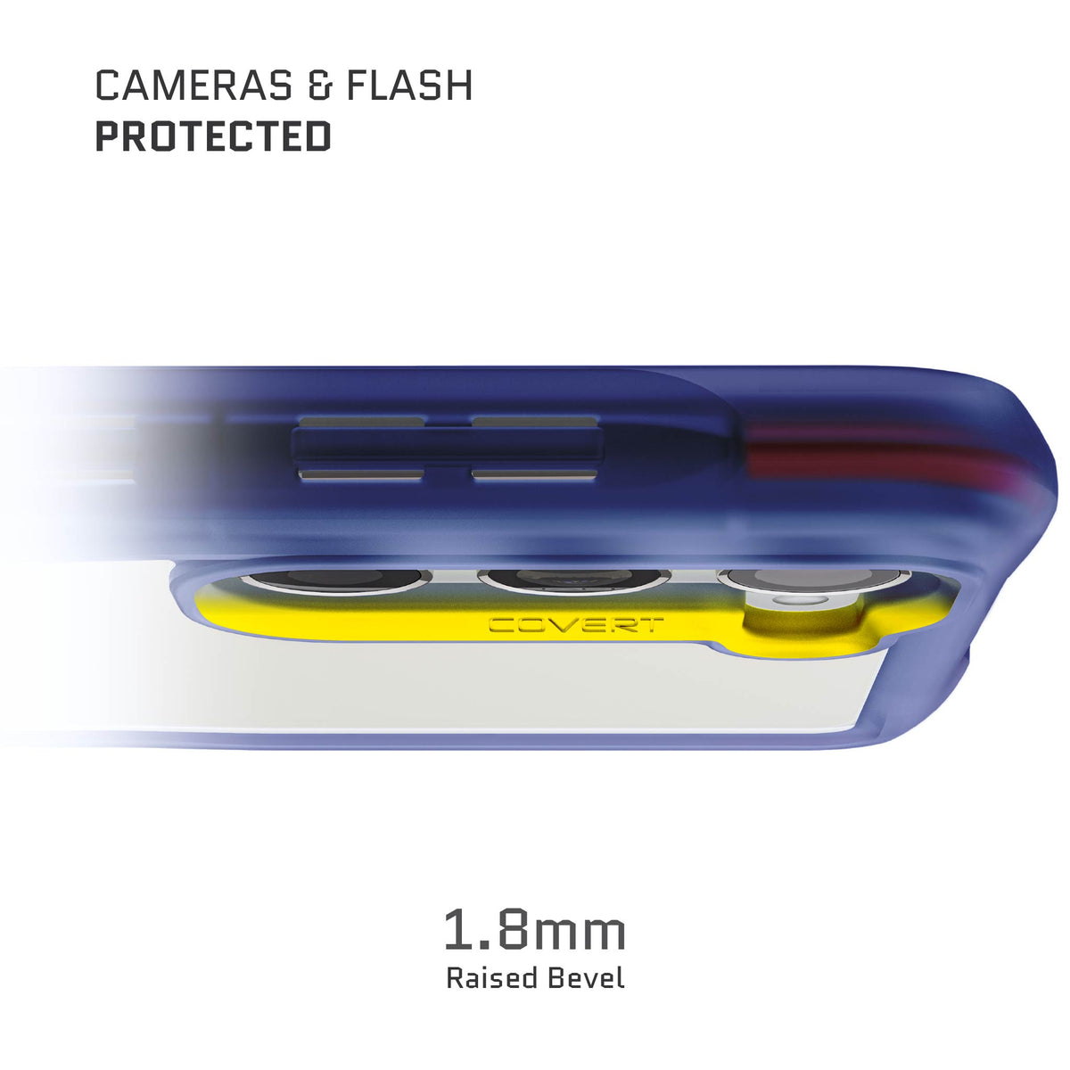 Samsung S23 Plus Case Blue Clear