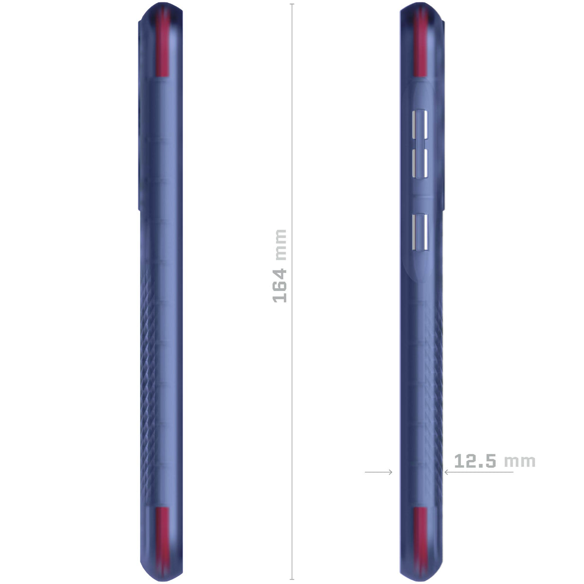 Galaxy S23 Plus Blue Case Clear