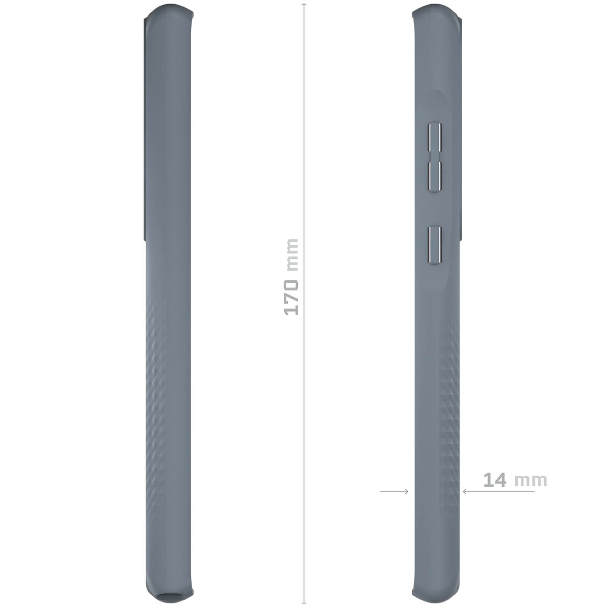 Samsung S23 Ultra Gray Case Clear