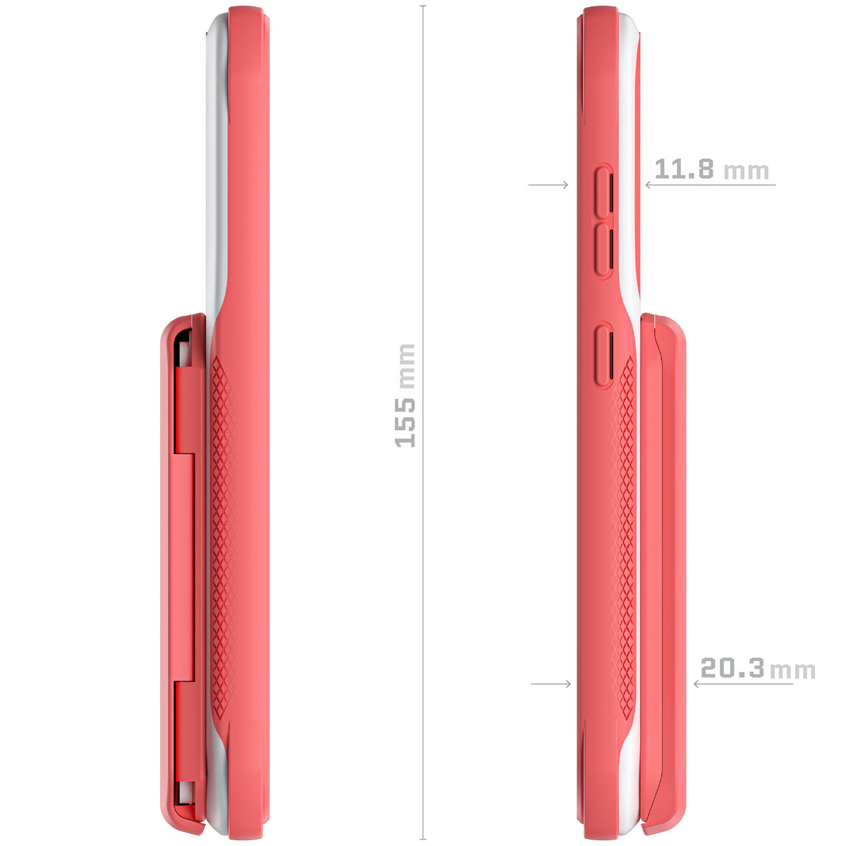 Pink Samsung Galaxy S23 Case Wallet