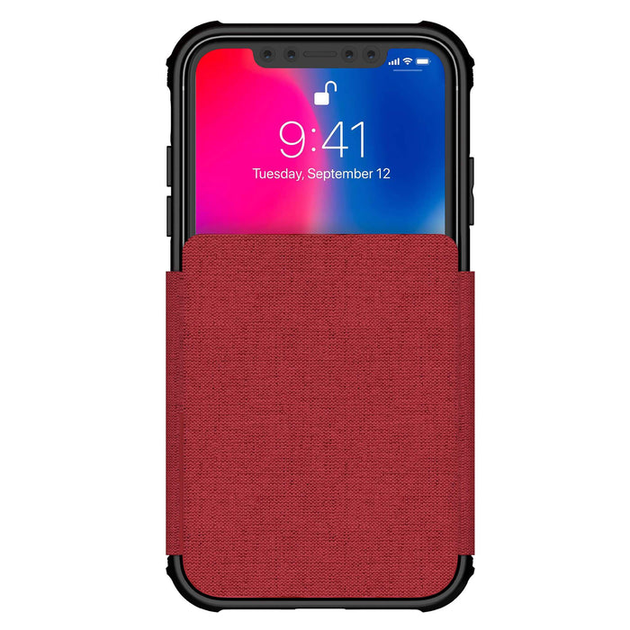iPhone XS Max Leather Wallet Case